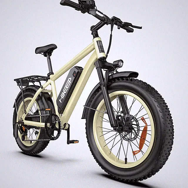 1500W Peak Electric Mountain Bike 26" x 4.0 Fat Tire Ebike 28MPH 48V 15.6A Adult