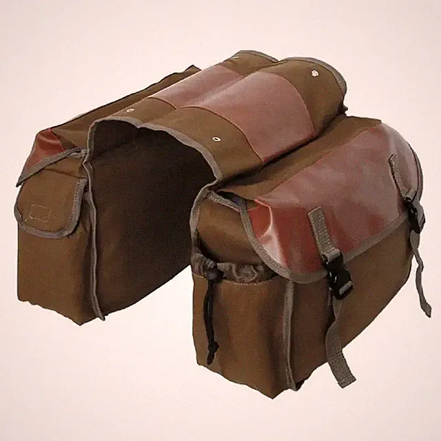1pc Bicycle Back Seat Bag, Durable Mountain Bag Back Frame Saddle Bag