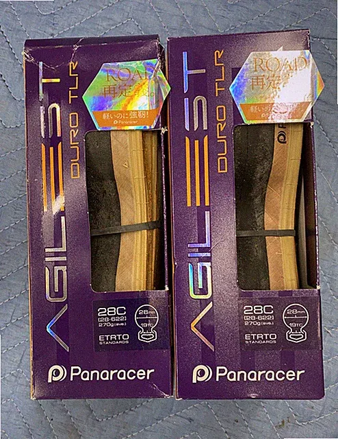 2-Pack Panaracer Agilest Duro Road Bike Tire 700x28c TLR Tubeless Tubed Gravel