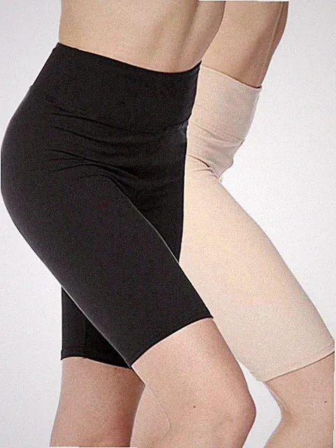 2 Pack Women's 3 inch High Waistband Biker Leggings Bike Shorts Yoga Fitness