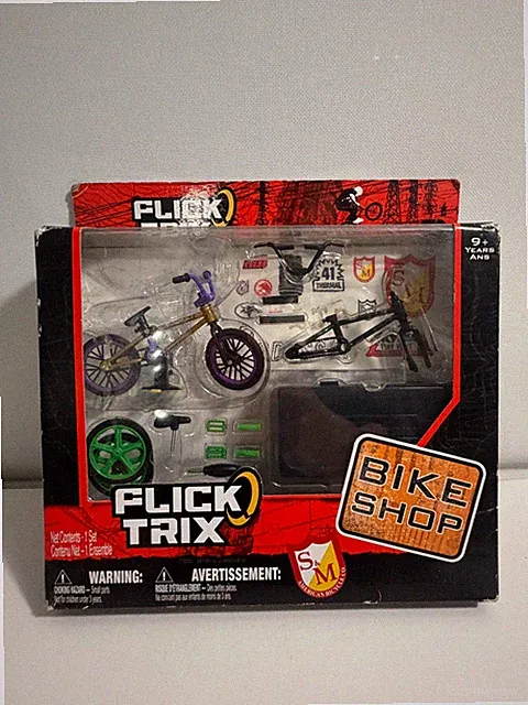 *2009 SEALED* Flick Trix Bike Shop S&M American Bicycle Co. Purple/ Tan & Black