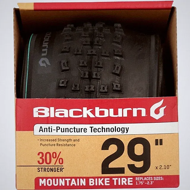 29 Inch Mountain Bike Tire Anti Puncture Durable Knobby Tread Traction New