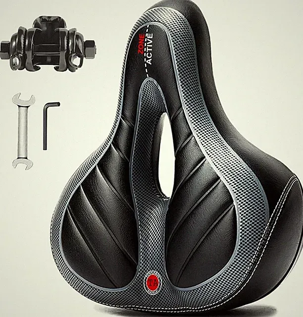 Asiento de bicicleta de gran tamaño para reemplazo de asiento de bicicleta/bicic