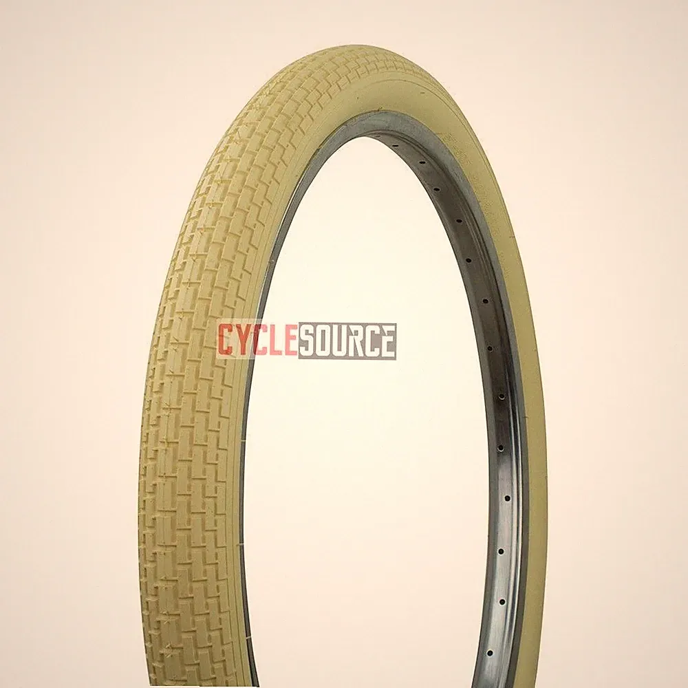 Bicycle Bike Tire 24" x 2.125" Small Brick Ballon G-5009 WANDA VINTAGE Style