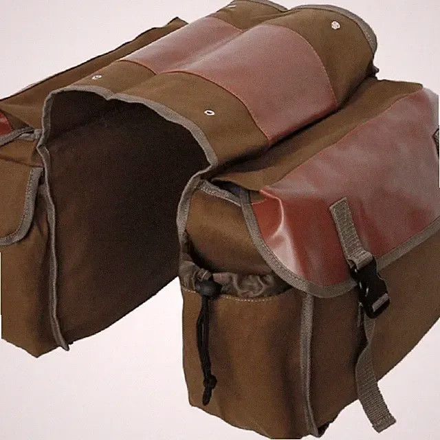 Bike Bags for Bicycle Rear Rack, Black Green Khaki Trunk Pannier Saddle Seat
