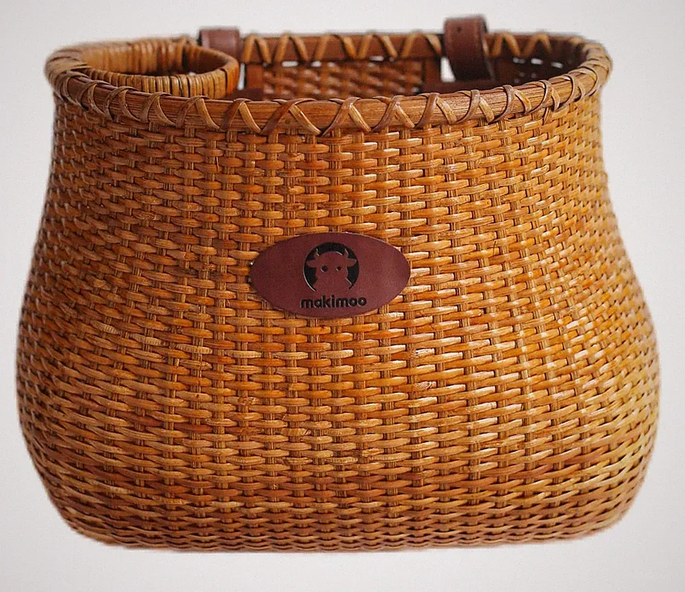 Bike Basket for Women's Beach Cruiser or Scooter The Standard, Natural