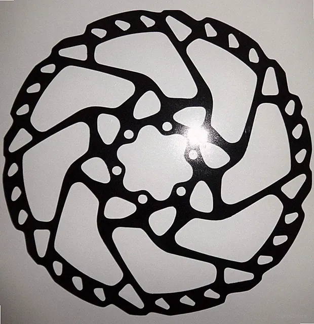 Bike Brake Rotor Decal mountain road bikes Trail Cyclocross downhill enduro mtb