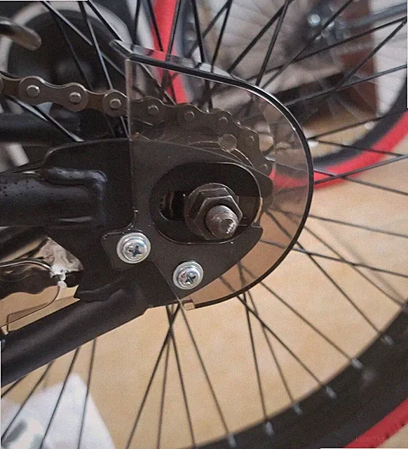 BMX Cruiser Chopper Lowrider Bike Bicycle Chainguard Rear Hub Chain Guard