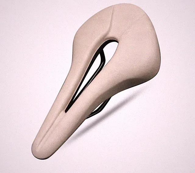 Breathable PU Leather Bike Saddle Hollow Design MTB Road Comfortable Seat