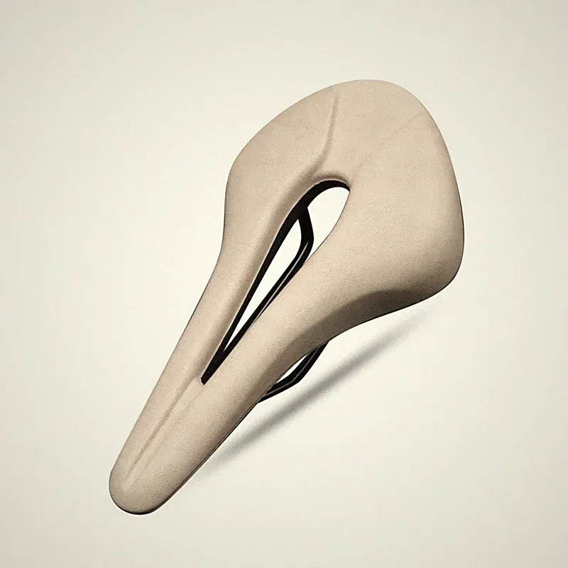 Breathable PU Leather Comfortable MTB Mountain Road Bike Bicycle Saddle Seat Gel
