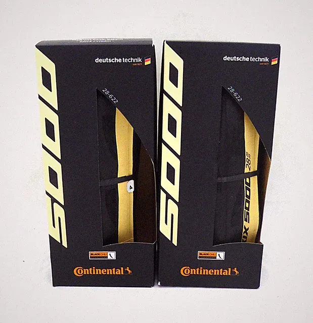 Continental Grand Prix 5000 700x28 Clincher, Pair, Black/Cream