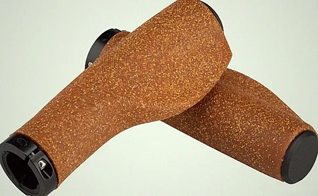 Cork Chop Grips, Bicycle Handlebar Grips, Natural