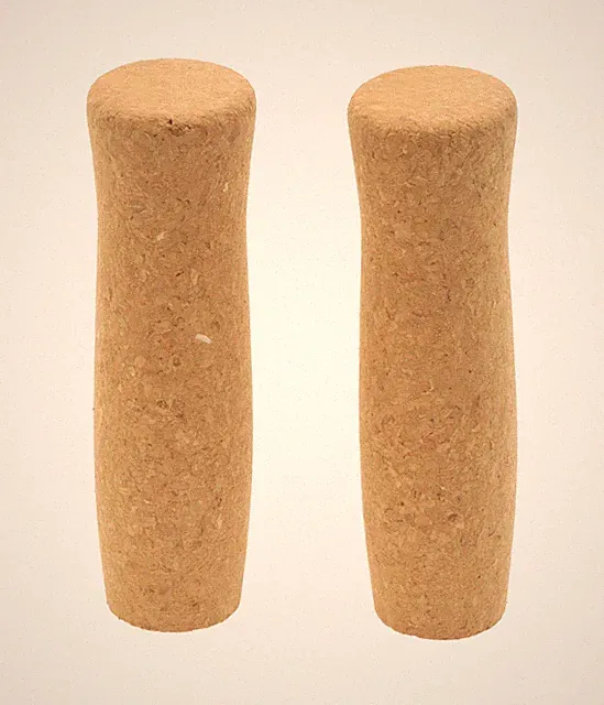Cycle Pro Handlebar Grips Cork Natural NEW NOS