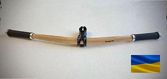 Handlebars Wood Flat Bar Bicycle 31,8 720mm Handmade Woody Bro. LUK Bike