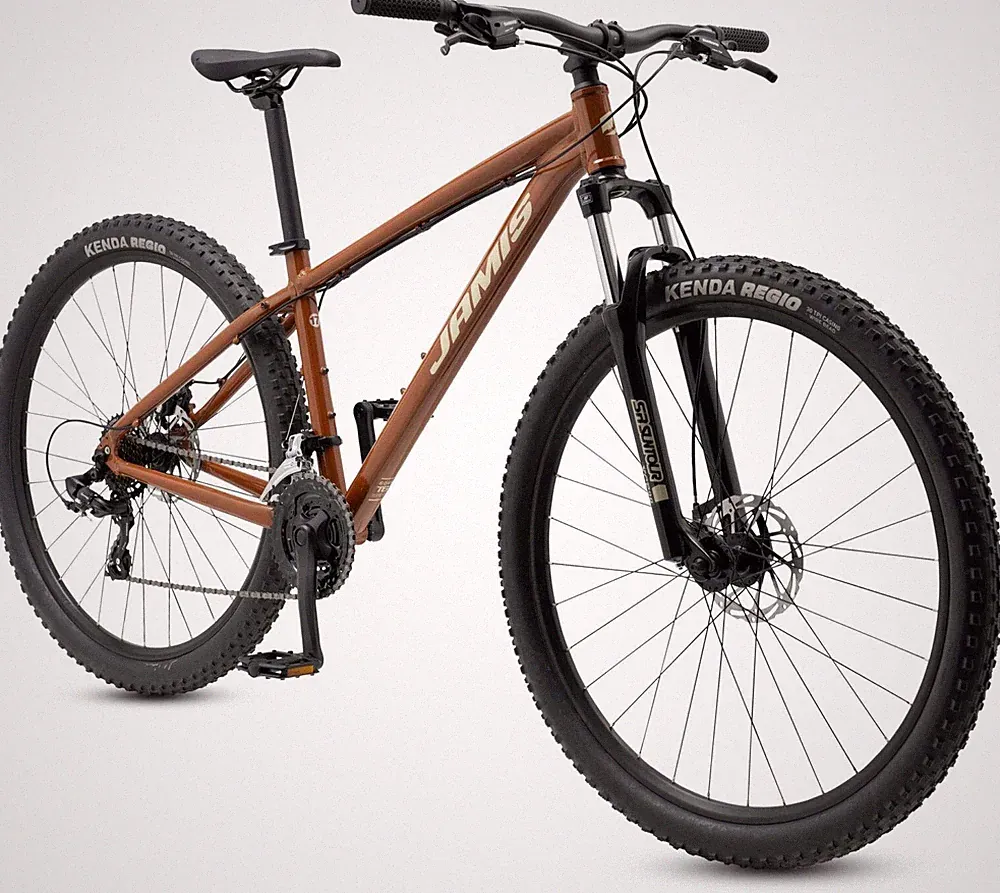 JAMIS DIVIDE LTD HARDTAIL 27.5 MOUNTAIN BIKE SIZE 15" CHOCOLATE MILK