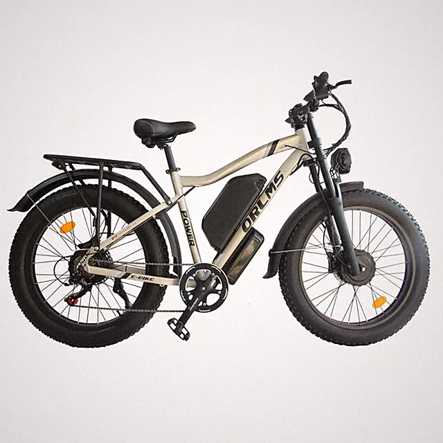 New 24" Electric MTB Bike 3000W Peak E-Bike 52V 25AH Bicycle MTB 55KM/h FatTyre