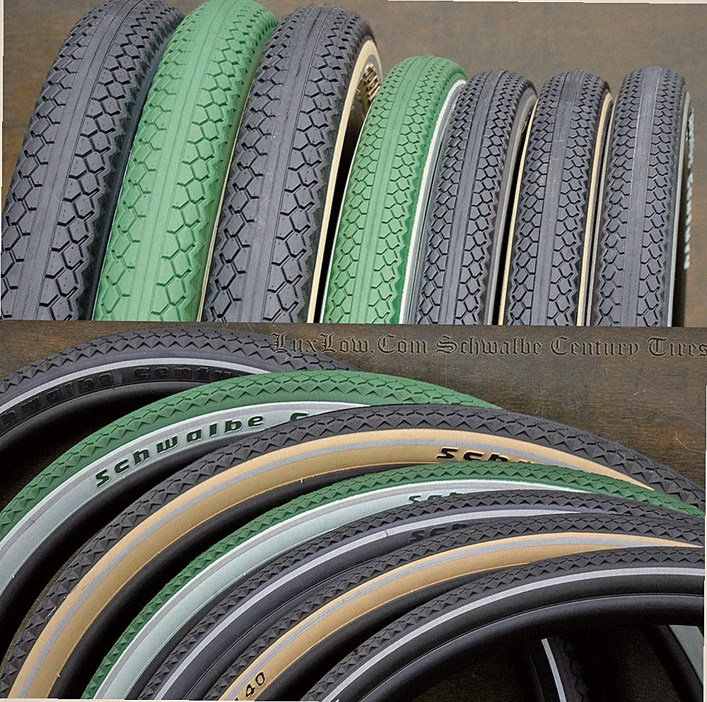 NOS 700x35/50 Schwalbe Century Bike TIRES 28" Vintage TOC Wood Wheel Bicycle 29"