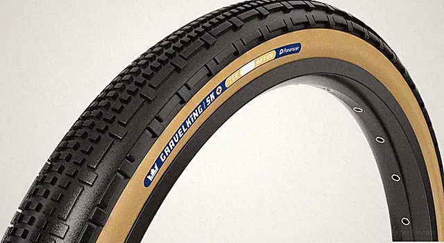 Panaracer GravelKing SK Plus Tire - 700 x 35, Tubeless, Folding, Black/Brown