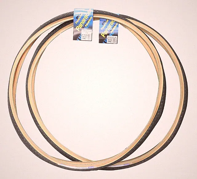 Panaracer Pasela PT City/Urban Tires 700x28c Black/Tan PAIR NEW NOS