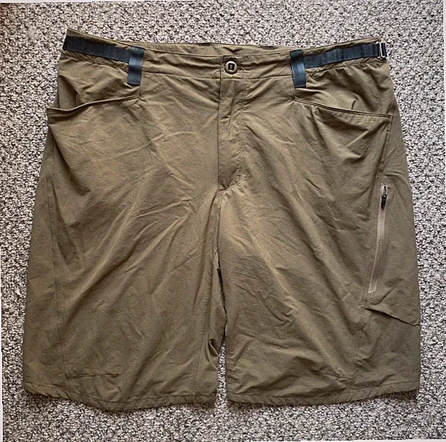 Patagonia Dirt Craft Mountain Bike Shorts Men's XL Olive Green Style 24575