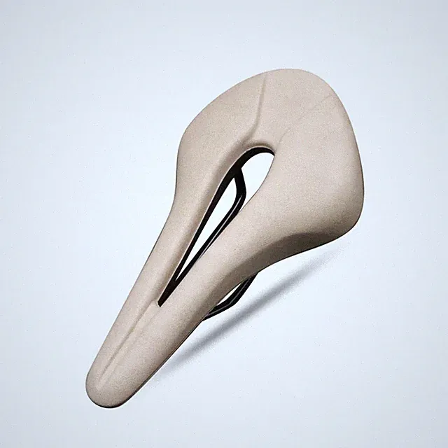 PU Leather Soft Comfortable MTB Mountain Road Bicycle Saddle Breathable Seat