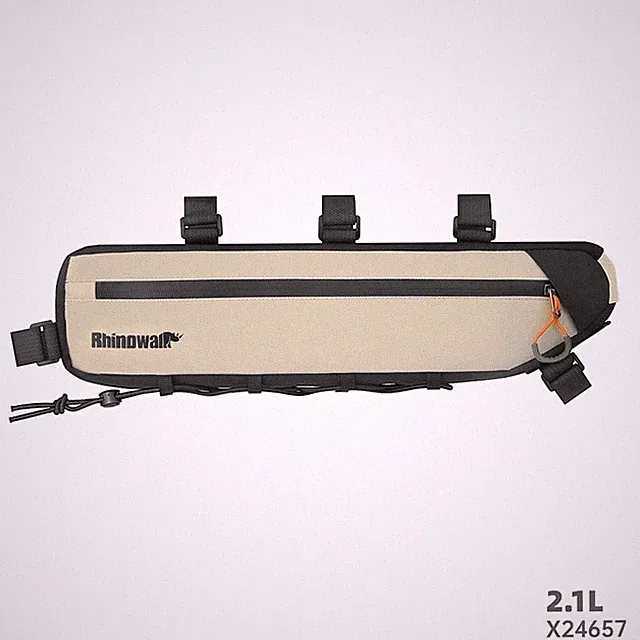 Rhinowalk Bicycle Down Tube Bag Waterproof 2.1L/2.7L Cycling Storage Bag For MTB