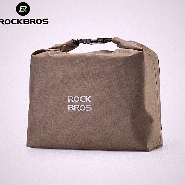 ROCKBROS Bicycle Front Bag Waterproof Folding Bike Handlebar Bag 2.5-4L Capacity
