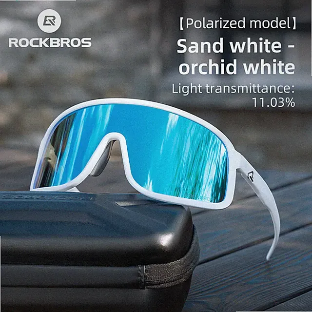 ROCKBROS Polarized Cycling Glasses Sports Sunglasses,UV400 Protection, Men Women