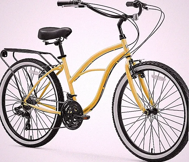 Sixthreezero Around The Block Beach Cruiser Bike 1 Speed 26" 630101 - CREAM