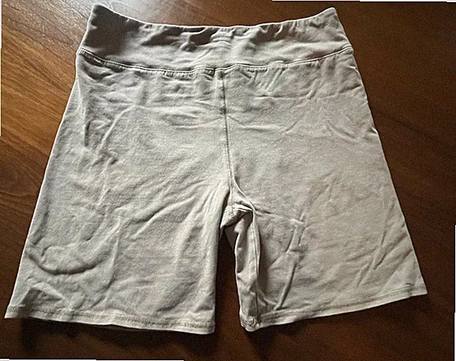SO Lounge Life Woman’s Beige Bike Shorts - Size XL