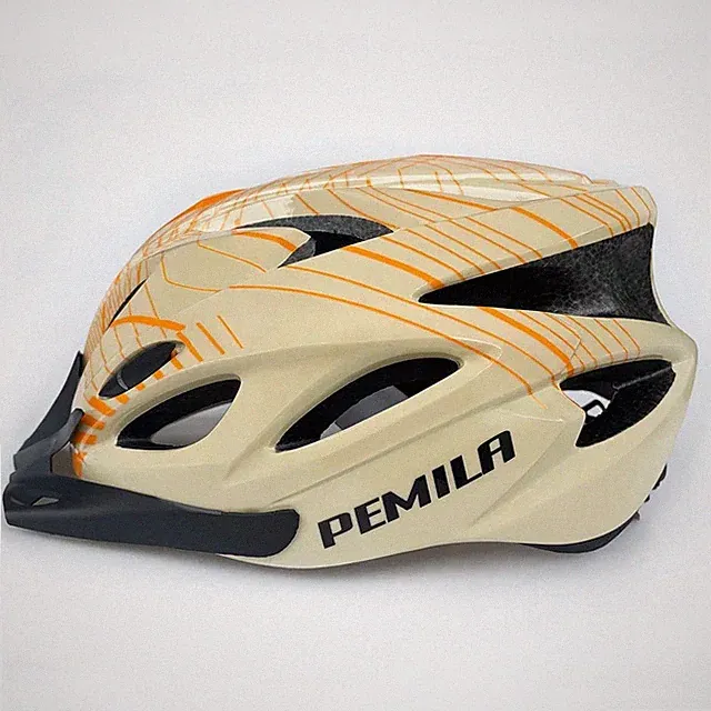 Ultralight Road Mountain Bike Helmet with Sun Visor Ultralight DH Bicycle Helmet