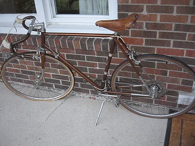 Vintage 1971 Raleigh Super Course bicycle