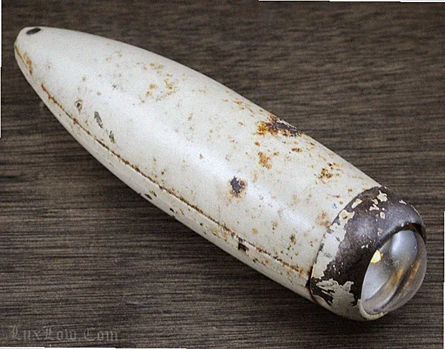 Vintage Cream Delta Torpedo Fender LIGHT LED Schwinn Tank Bike Cruiser Bicycle