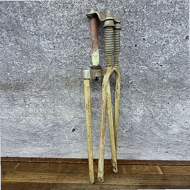 Vintage Monark Fork Beehive Springer Balloon Tire Cruiser Bike Truss Rod Bent